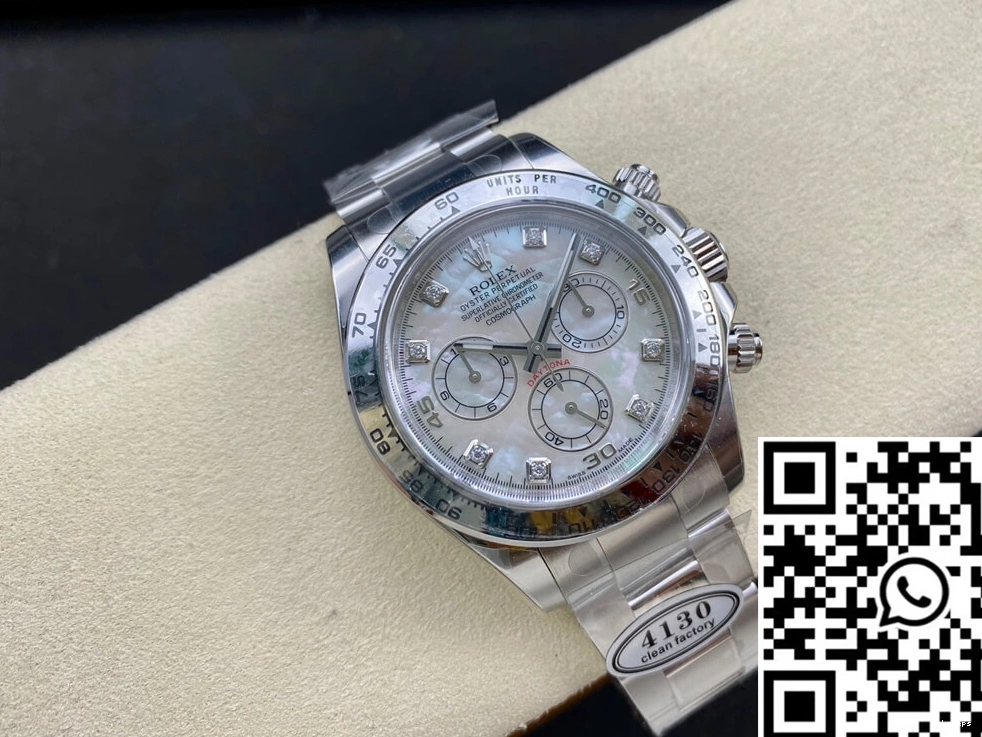 Cosmograph Factory Clean 1112 M116509-0064 Mother-of-pearl Daytona Rolex Dial FashionForward 0719